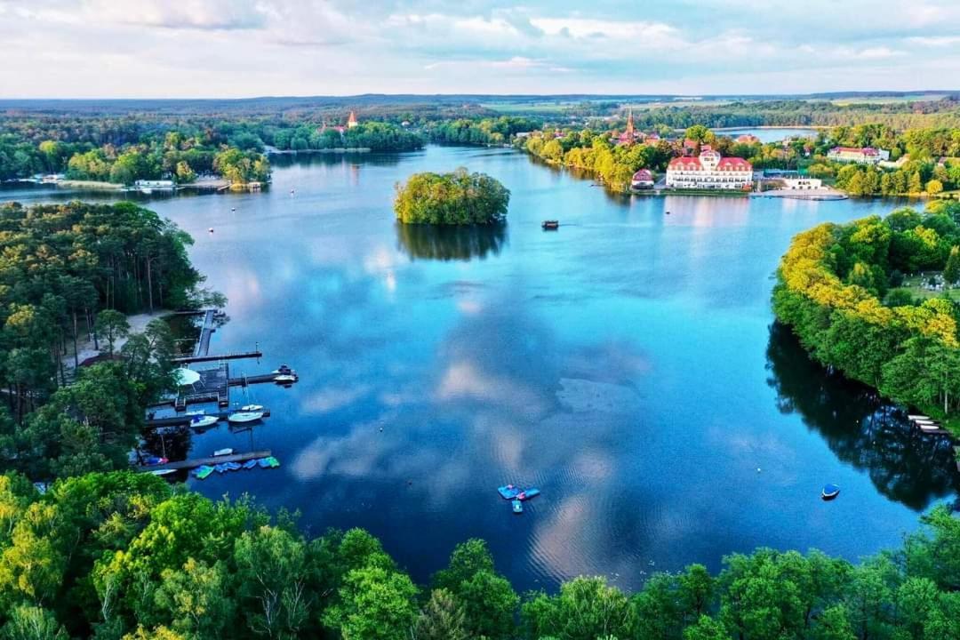 Lake Houselubniewice Domek Caloroczny Z Jacuzzi Blisko Jeziora Esterno foto